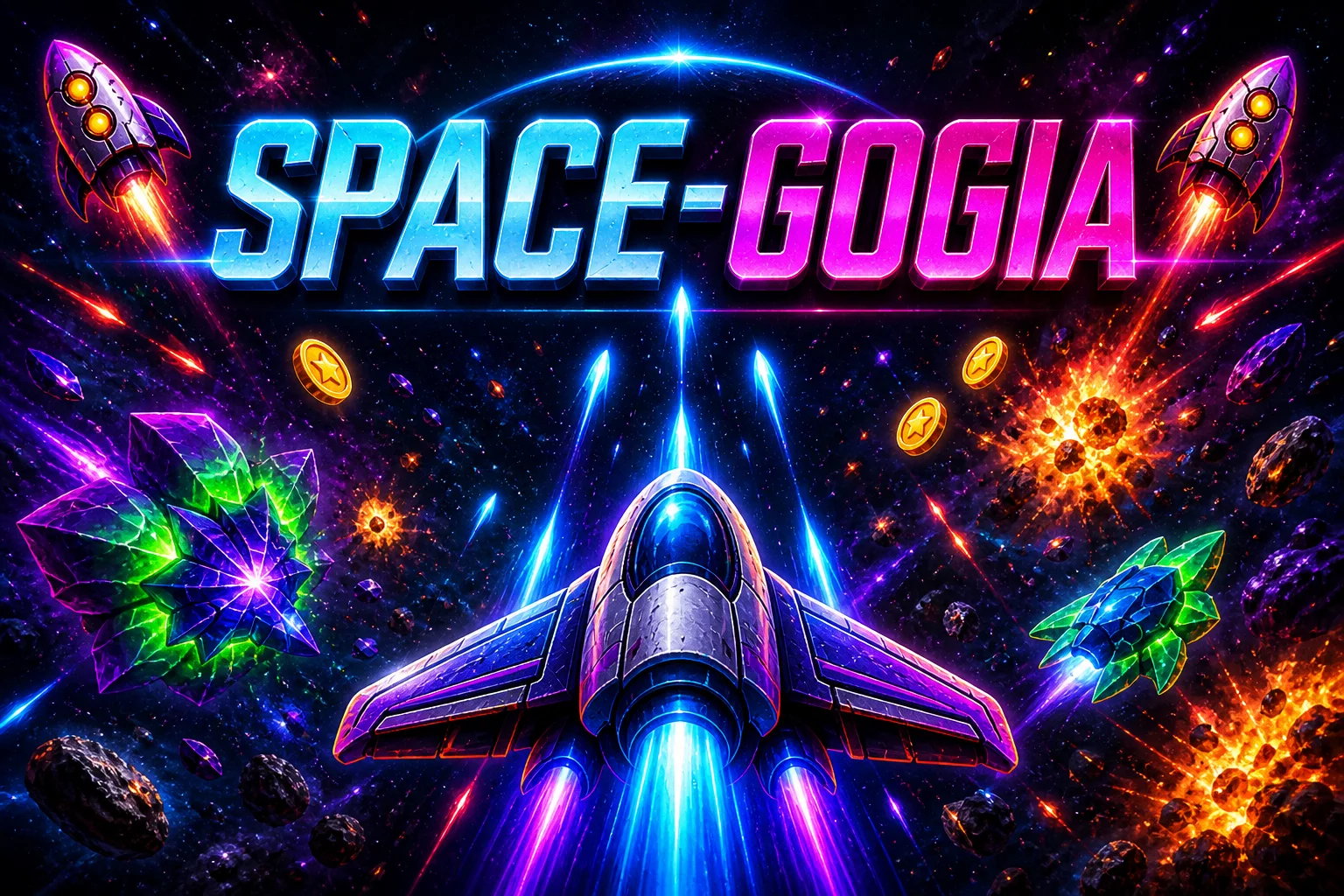 Space-Gogia – Redweb Weltraum-Spiel