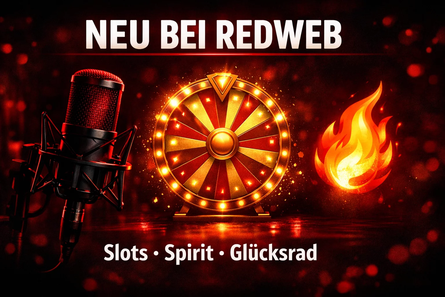 Samstag Slots, Spirit & Glücksrad – Die REDWEB Neuheiten im April