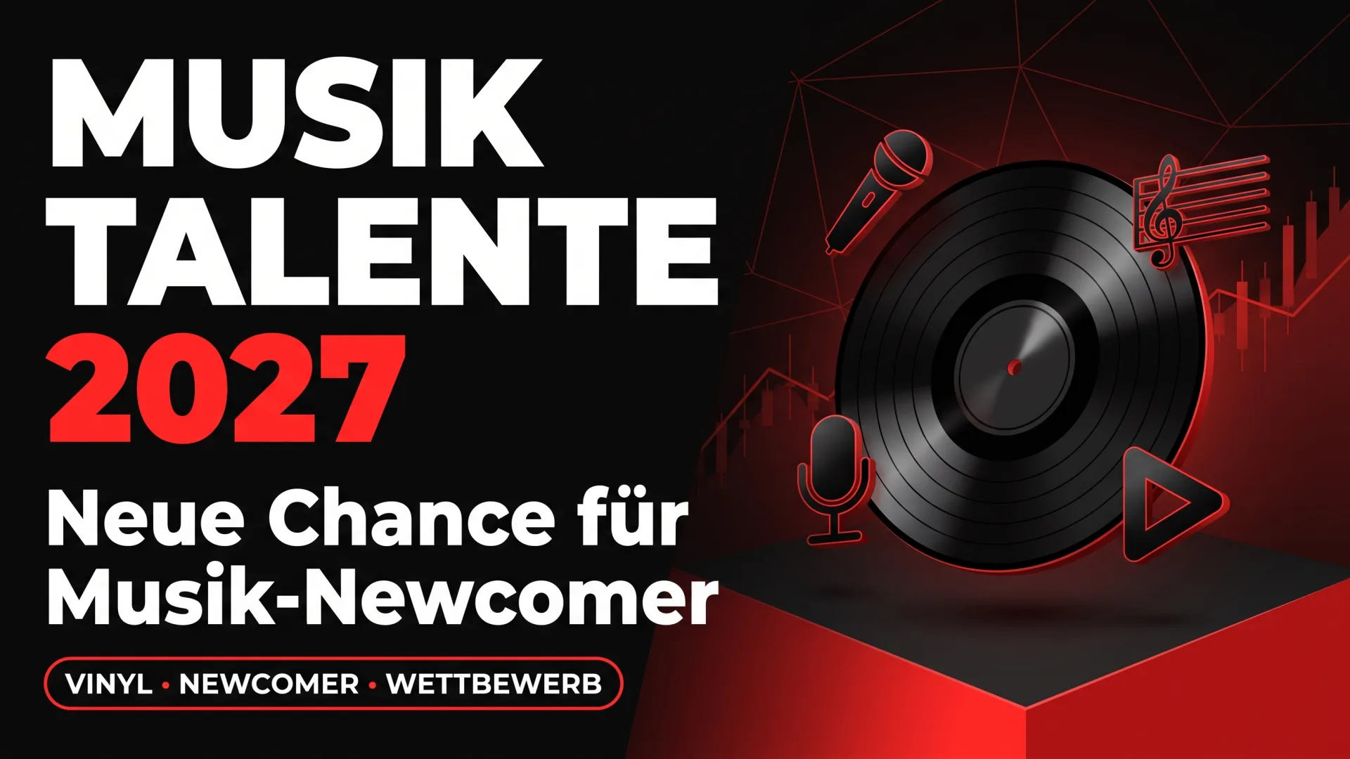 MUSIK TALENTE 2027: Neue Chance für Musik-Newcomer