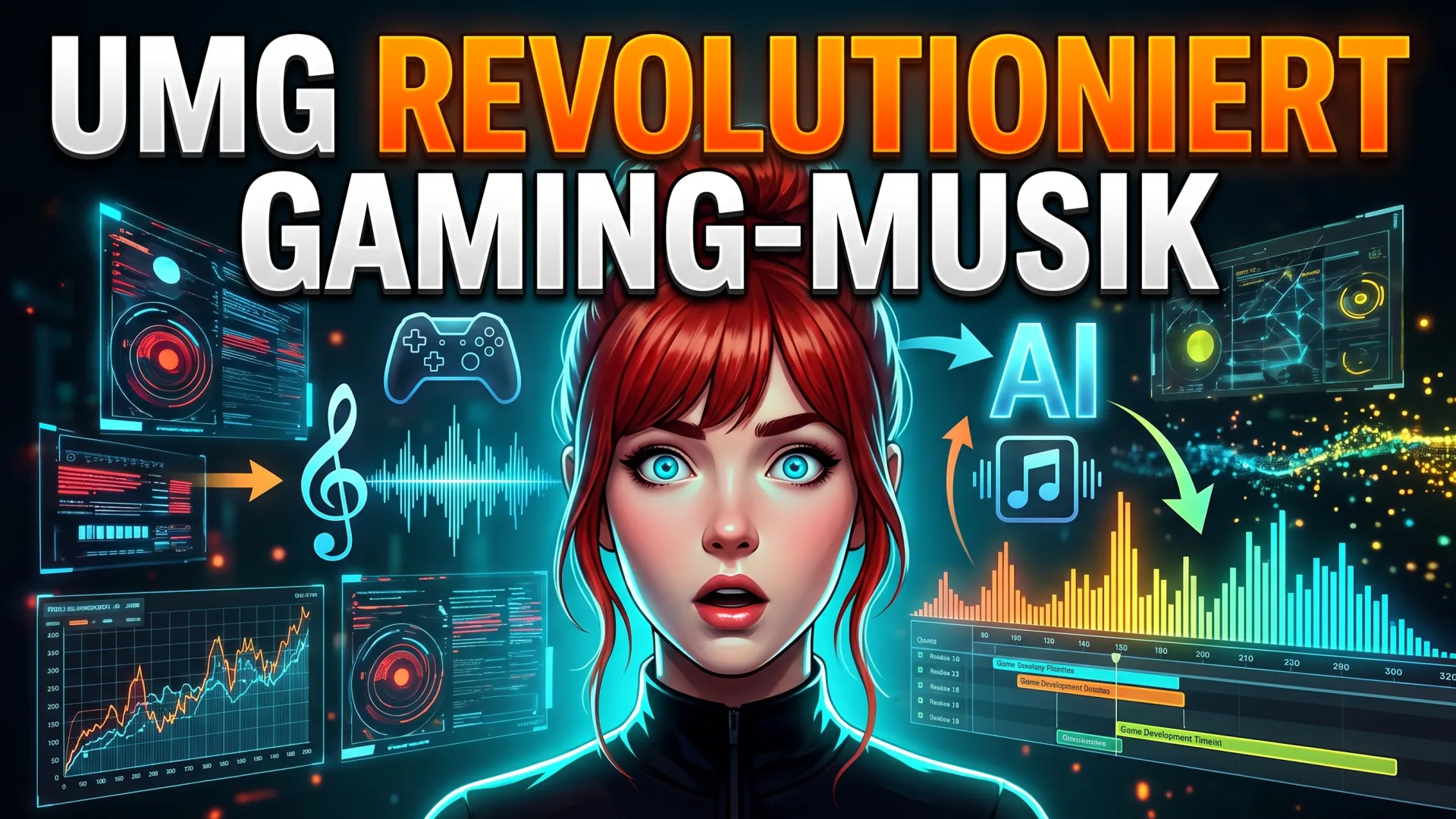 UMG REVOLUTIONIERT GAMING-MUSIK: KI-Musik in Videospielen