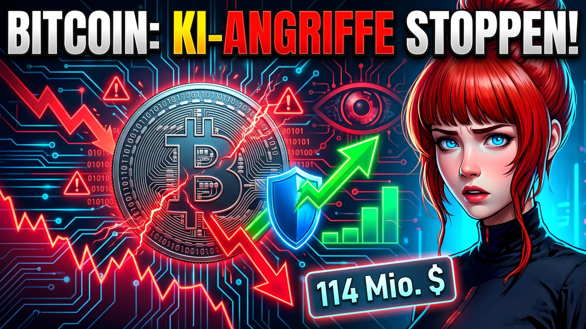 BITCOIN: KI-ANGRIFFE STOPPEN! 114 Mio. $: Bitcoin Sicherheit, KI-Schwachstellen, schnelle Patches