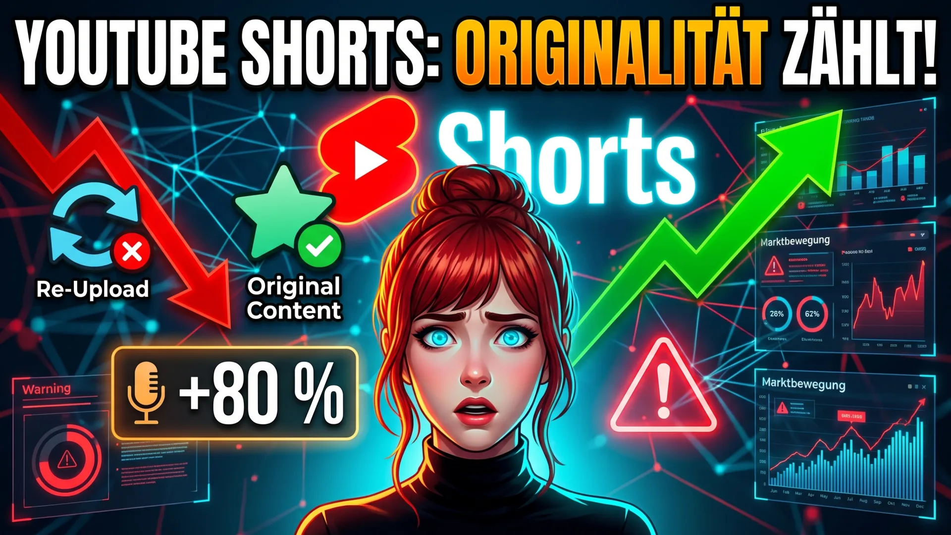 YOUTUBE SHORTS: ORIGINALITÄT ZÄHLT! +80 %: YouTube Shorts Algorithmus ändert sich
