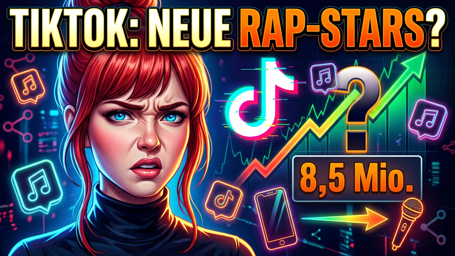 TIKTOK: NEUE RAP-STARS? 8,5 Mio.: TikTok Rap Karriere