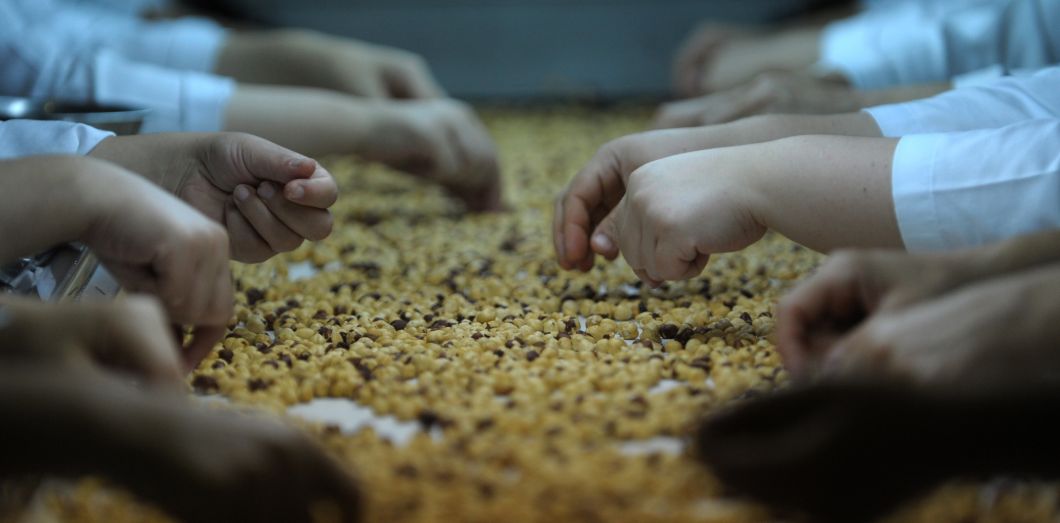 Kinder in der Türkei arbeiten für das Nutella auf unserem Frühstücksbrot