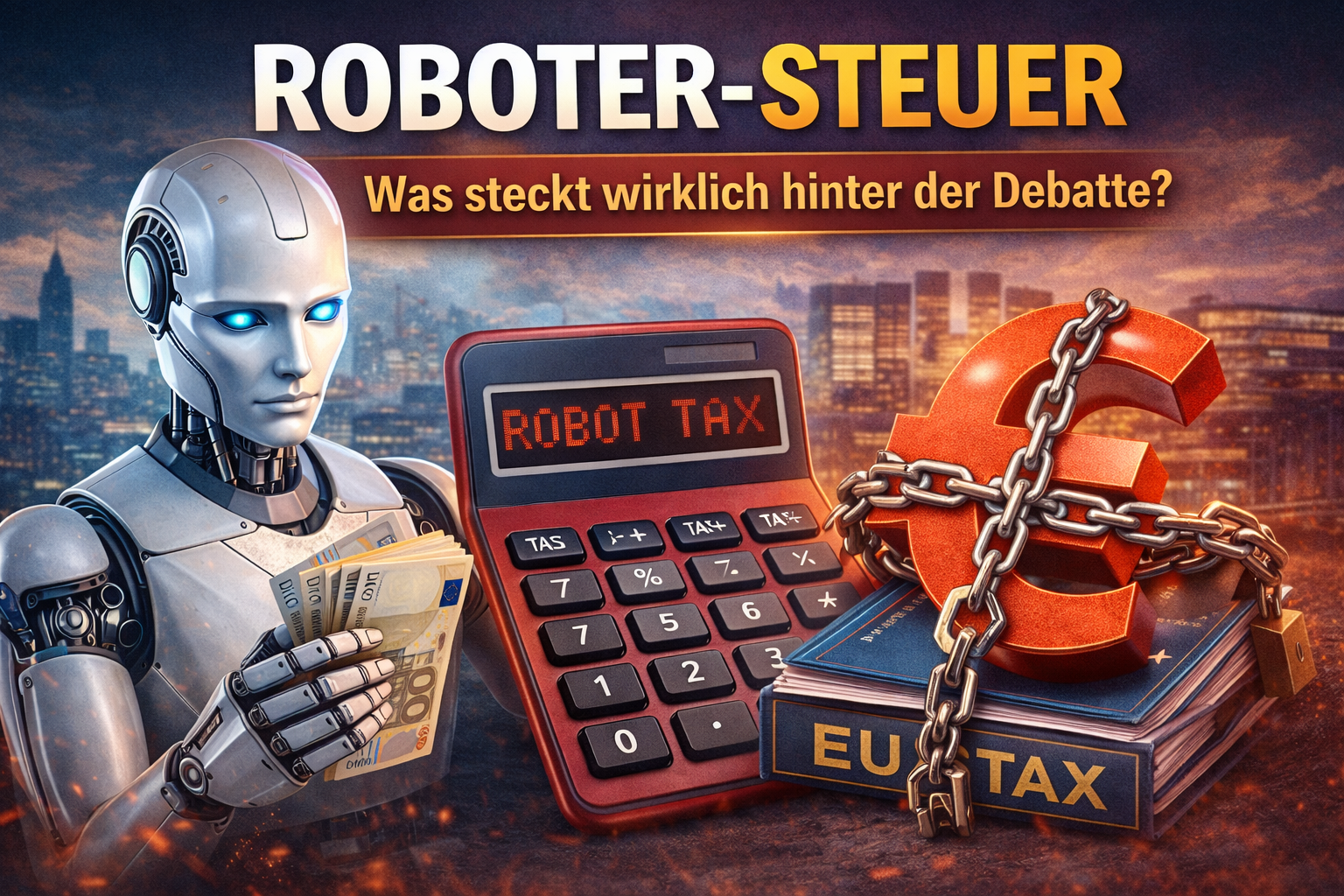 Roboter-Steuer: Kommt die Maschinensteuer wirklich? Debatte um Finanzierung der Zukunft