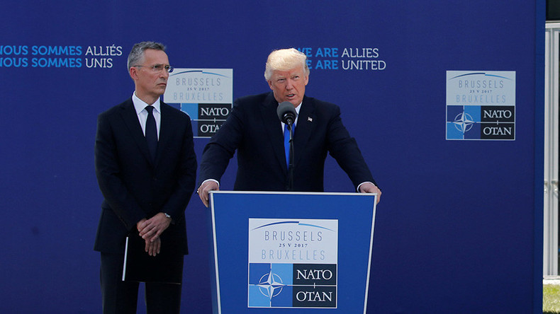 Trump ruft NATO auf, sich auf Terrorismus, Migration und "russische Bedrohung" zu konzentrieren