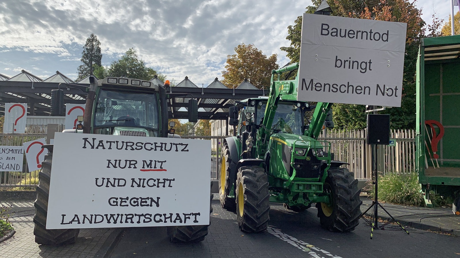 Bauernproteste nehmen Fahrt auf